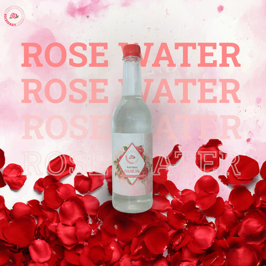 Pure and Natural Rose Water - 700 ML